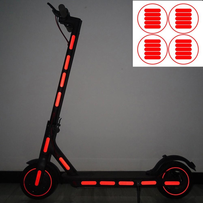 Night Safety Reflective Stickers Set for Xiaomi M365/M365 Pro