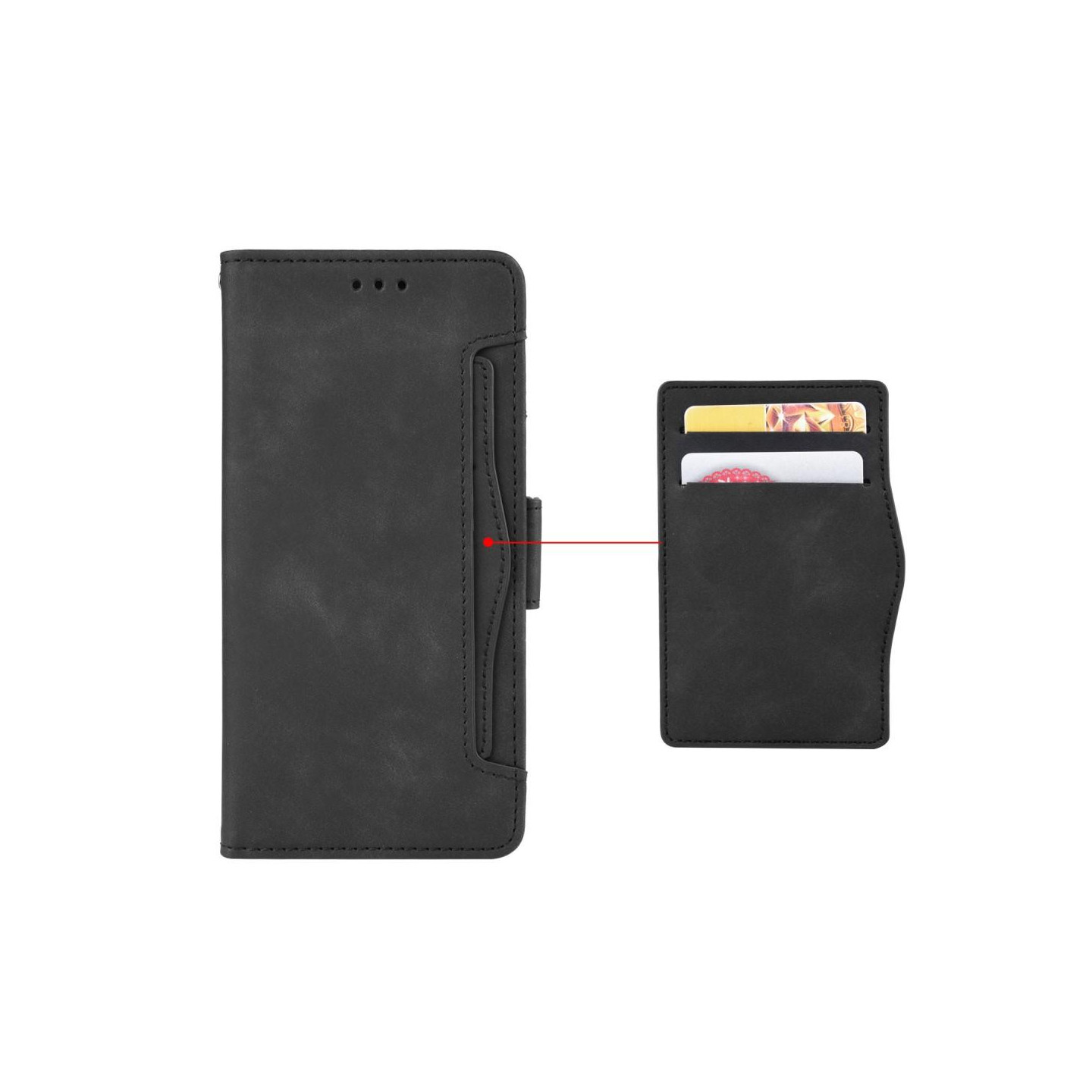 Sony Xperia 5 III Multiple Card Slots Design Wallet Stand Case