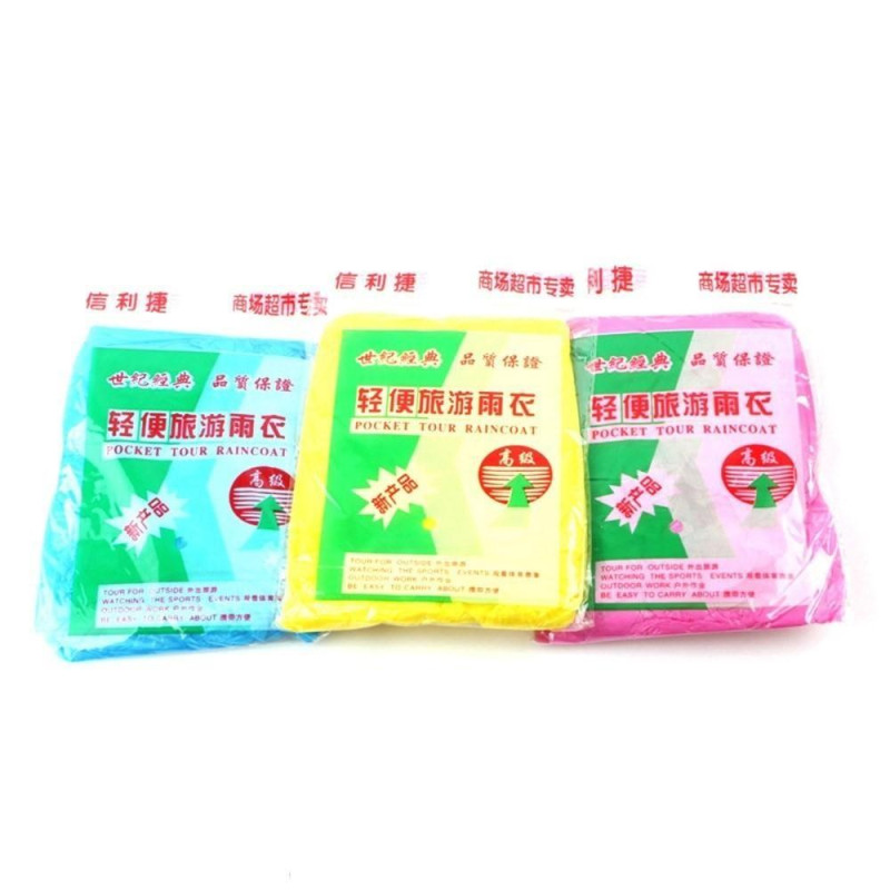 Outdoor Kannettava Raincoat Scenic Spot Hedging Disposable