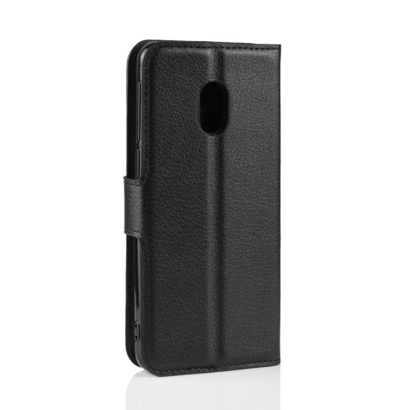 Crazy Horse Wallet Stand Leather Shell for Alcatel 1L (2021)