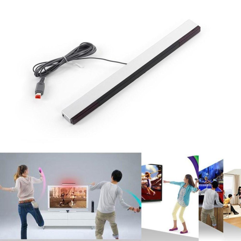 Kompatibel med Nintendo Wii Sensor Receiver Wired Infrared IR