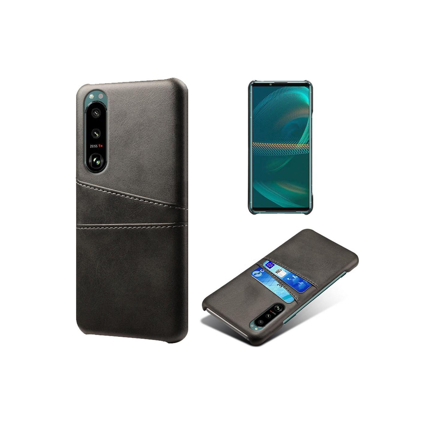 KSQ Case with Card Slot for Sony Xperia 5 III 5G