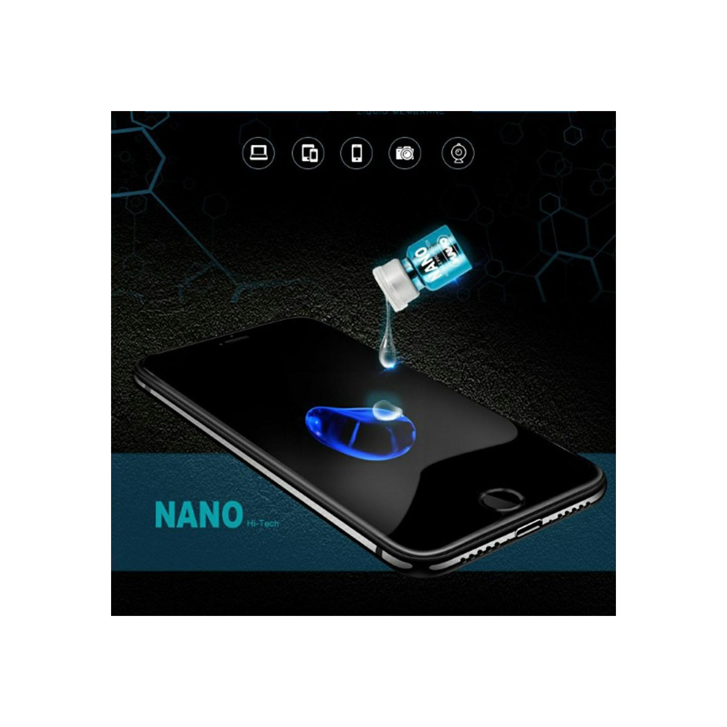 Scratch and Shatter Resistant Nano Protection Liquid Screen Protector