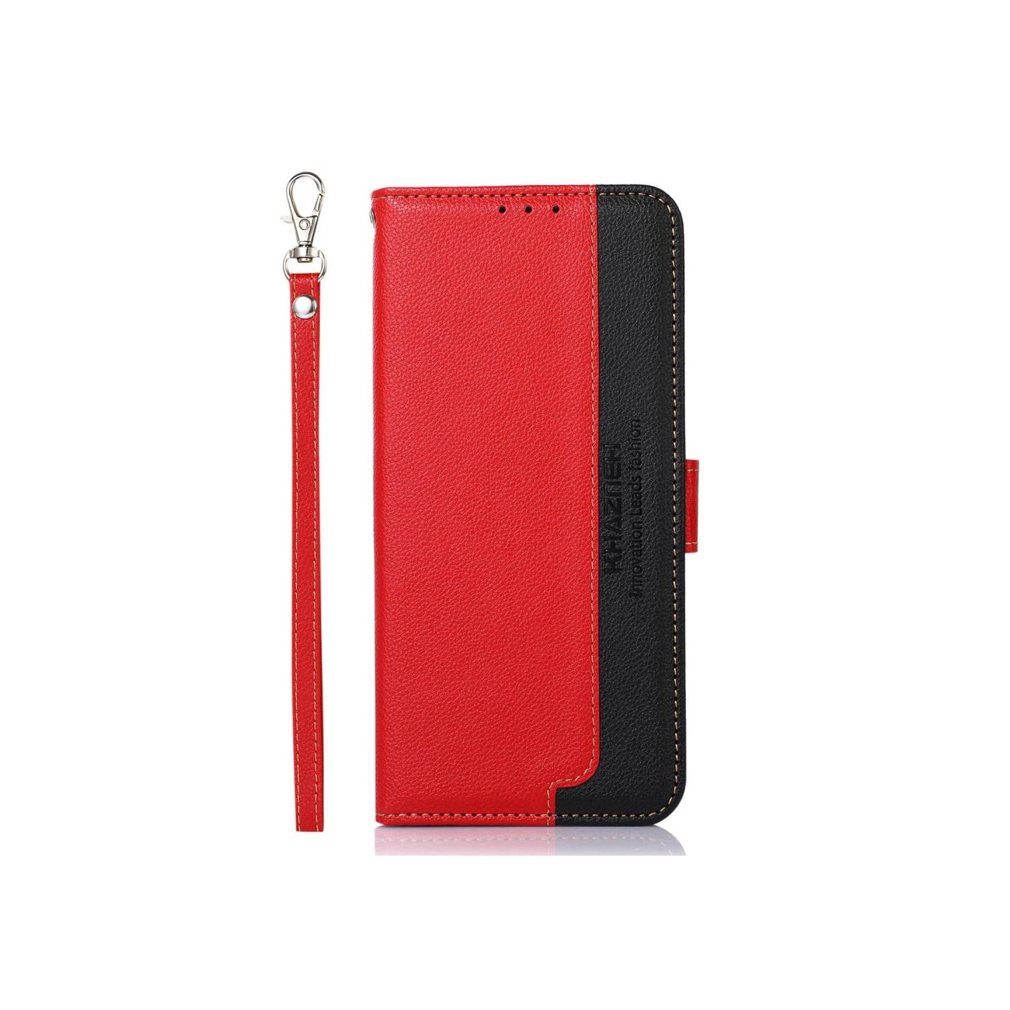 KHAZNEH Phone Cover for Sony Xperia 10 V - Red/Black