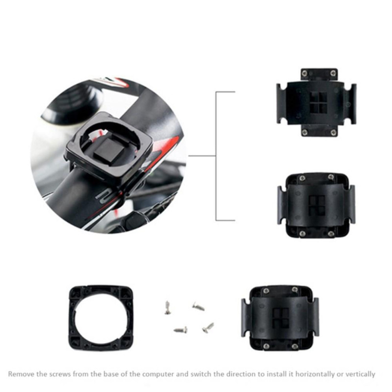 Bicycle Computer Odometer with 14 Functions Waterproof LCD Bike Speedometer