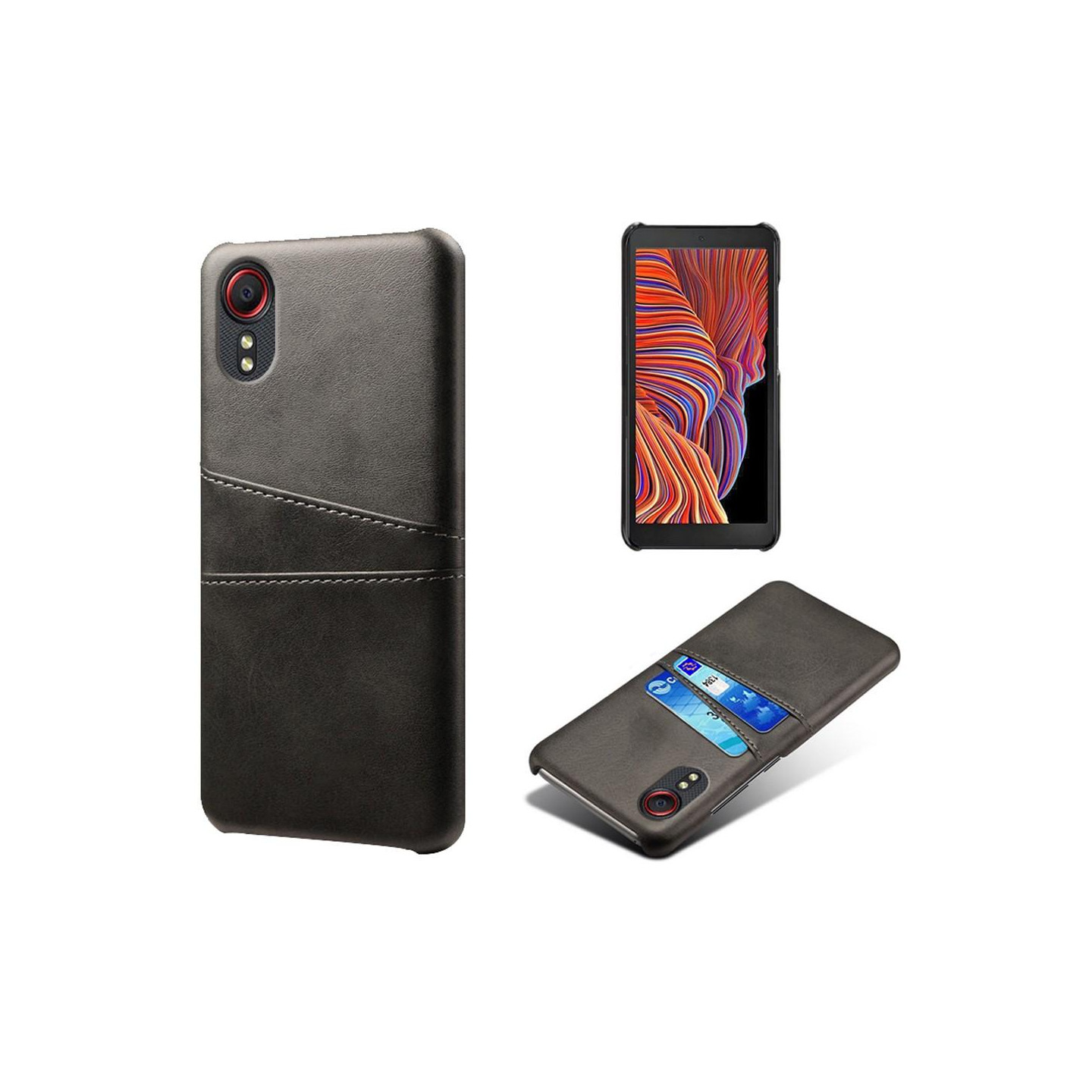 KSQ - kotelo korttipaikalla Samsung Galaxy Xcover 5: lle