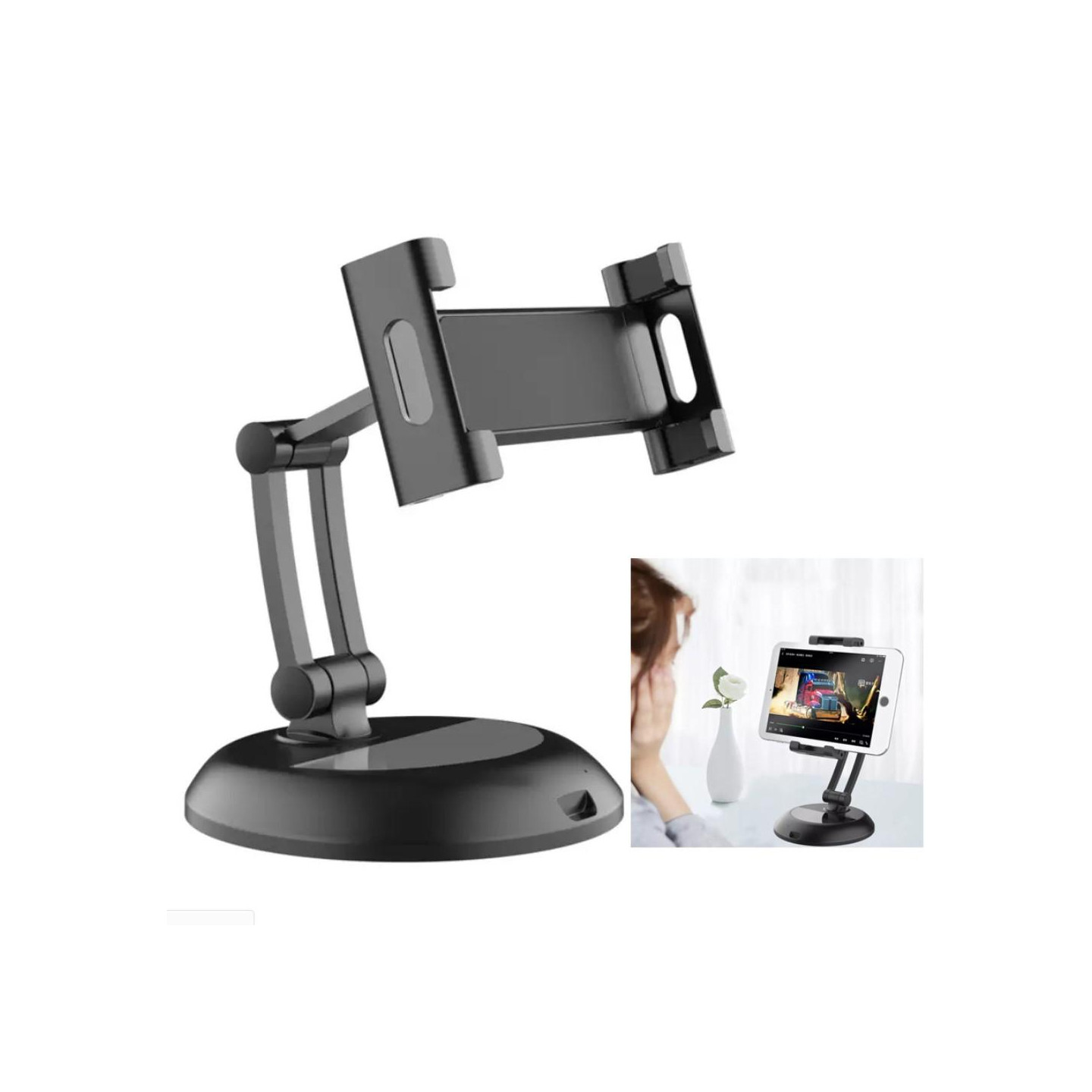 Holder for tablet for example iPad and Samsung 13 - 33 cm 5 - 13 inch