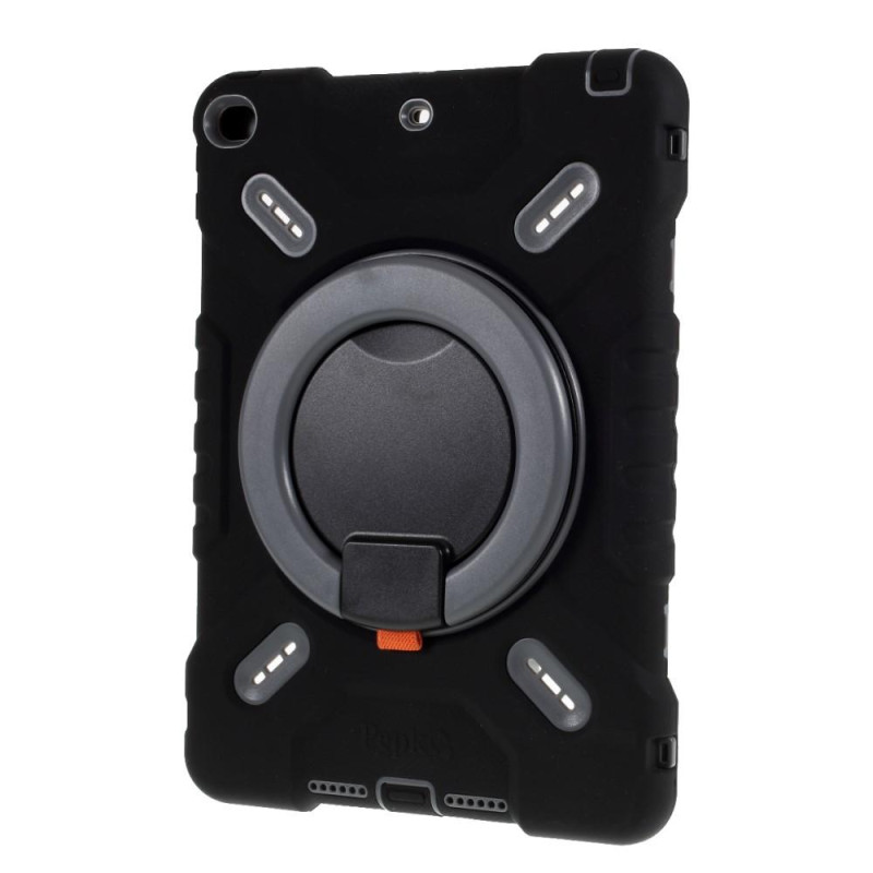 iPad 9.7 - inch (2017)/(2018) PEPKOO 360 Degree Swivel Kickstand Tablet Cover