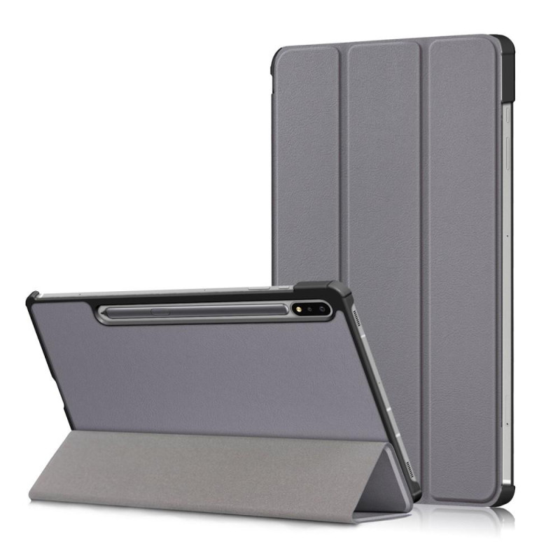 Tri - fold Stand Smart Case for Samsung Galaxy Tab S7 FE / Tab S7 Plus / Tab S8+
