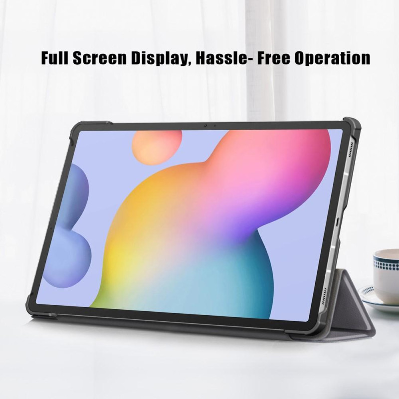 Tri - fold Stand Smart Case for Samsung Galaxy Tab S7 FE / Tab S7 Plus / Tab S8+