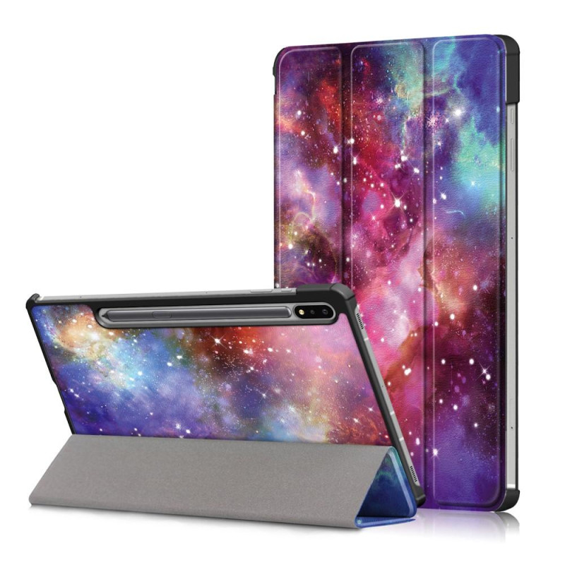 Slim Fit Dekseldeksel Til Samsung Galaxy Tab S7 FE/Tab S7 Plus/Tab S8+ - Plass