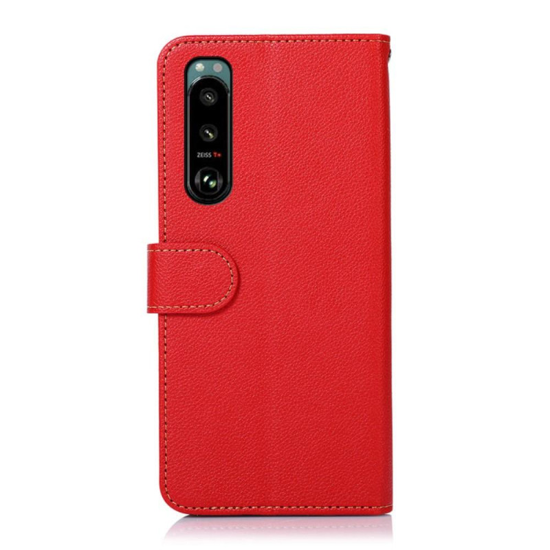 KHAZNEH Phone Cover for Sony Xperia 5 III - Red