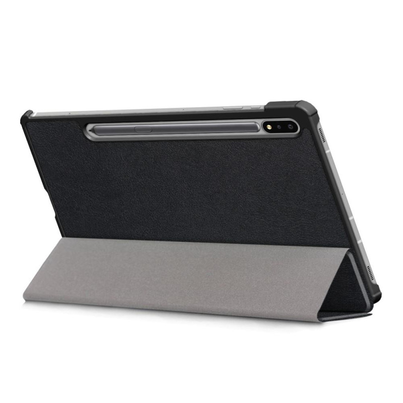 Slim Fit Dekseldeksel til Samsung Galaxy Tab S7 FE/Tab S7 Plus/Tab S8+ - Svart