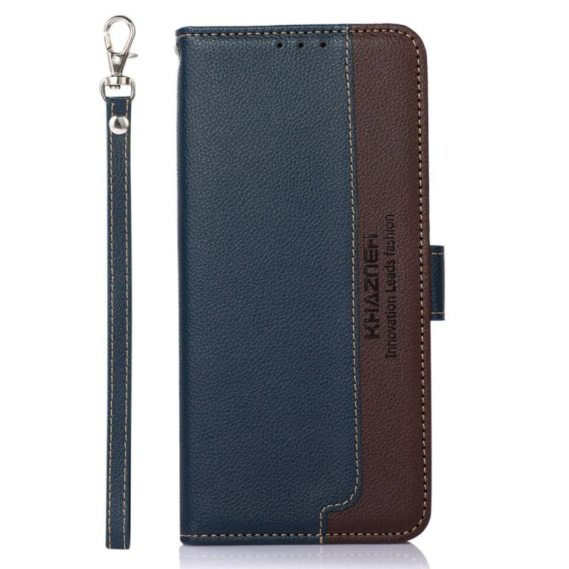 KHAZNEH Phone Cover for Sony Xperia 1 V - Blue/Brown