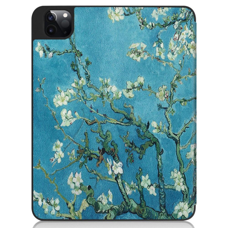 iPad Pro 11 2021 Trippelcover med smal passform - Blomst