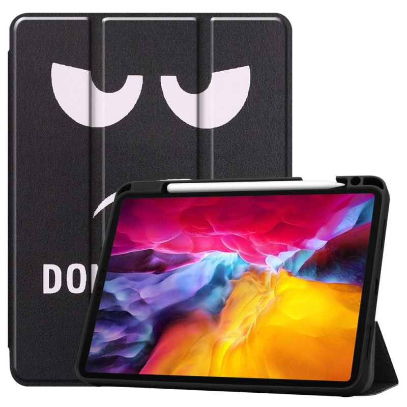 For iPad Pro 11 2021 Tri - fold Stand Tablet Case Cover - Don't Touch