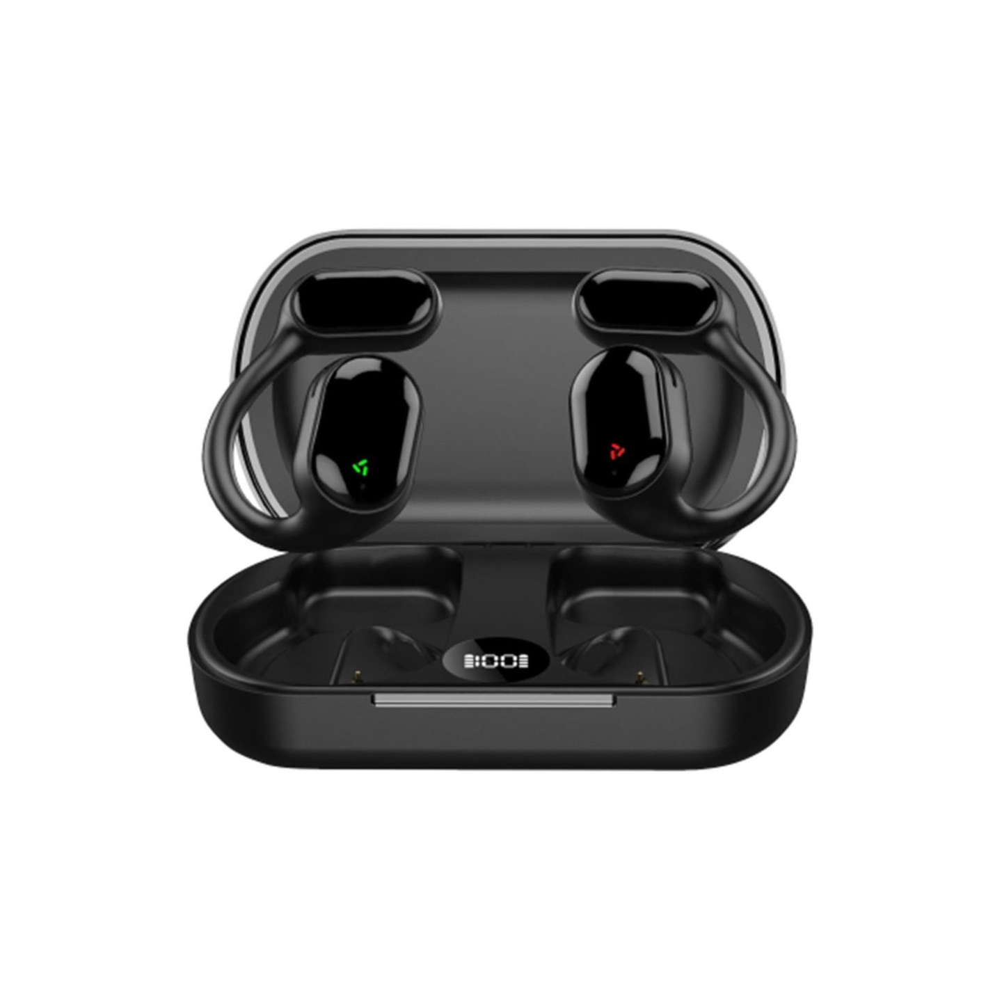 Bluetooth 5.3 Hovedtelefoner Bone Conduction Trådløse øretelefoner