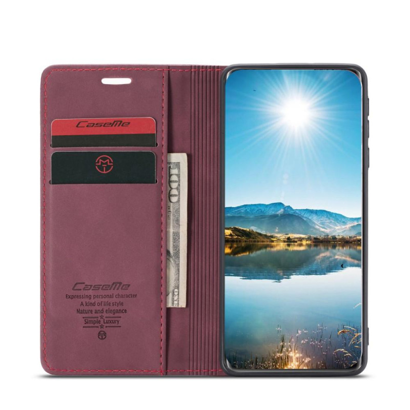 CASEME Lommebok - deksel Xiaomi Mi 11 - Burgund
