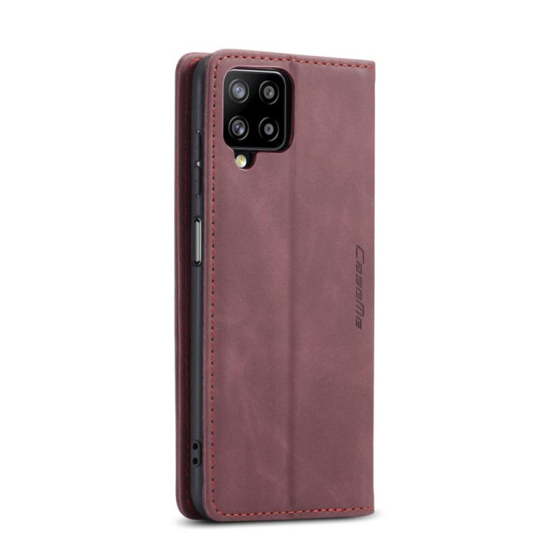 CASEME Lommebok - deksel Samsung Galaxy A12 - Burgund