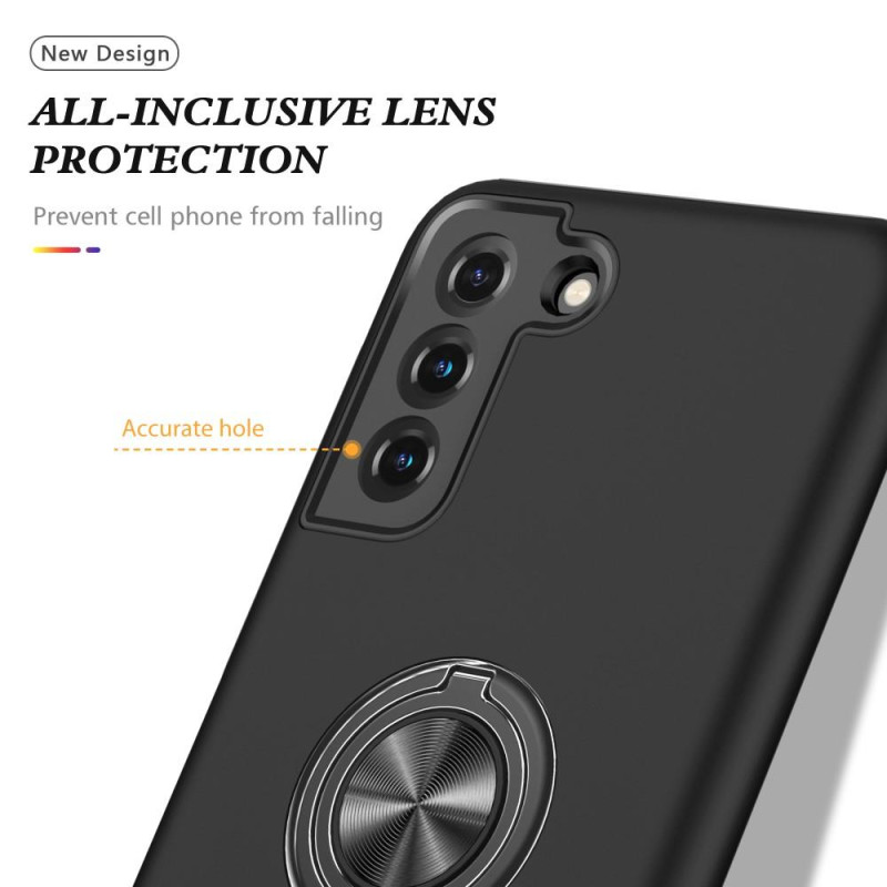 Samsung Galaxy S21 Hybrid Deksel Med Fingerring - Svart