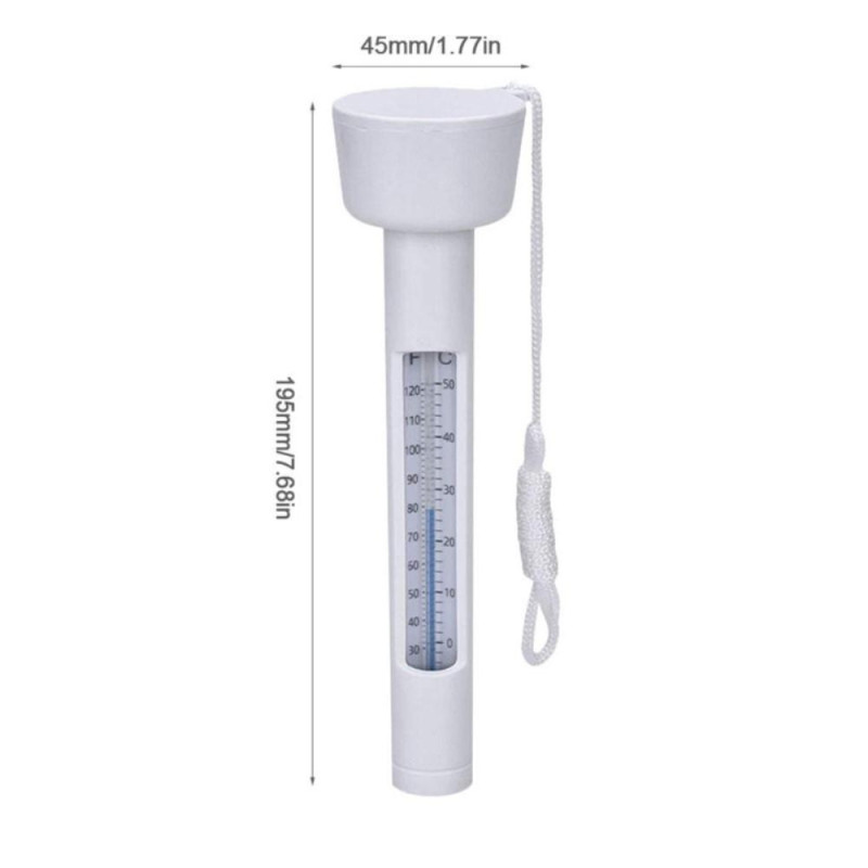 Water Temperature Thermometer Large Floating Pool Thermometer