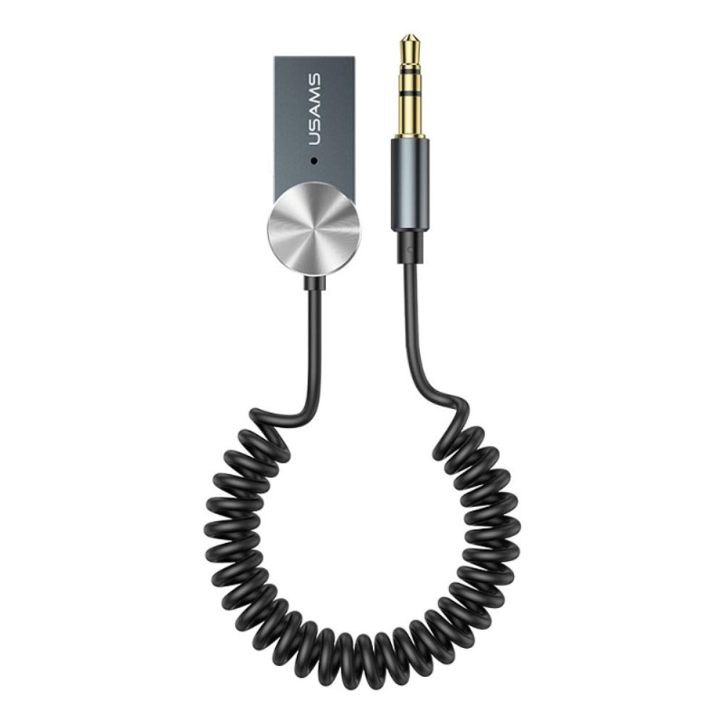USAMS A2DP Bluetooth 5.0 AUX lydmusikkmottakeradapter