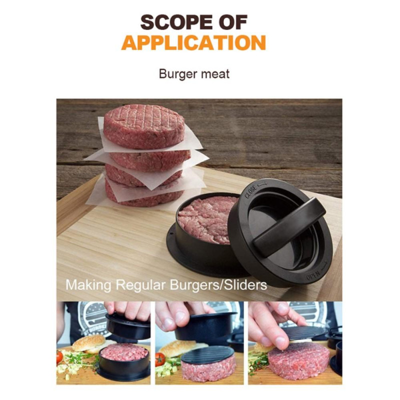 Hamburgere Press Fylte Burgere