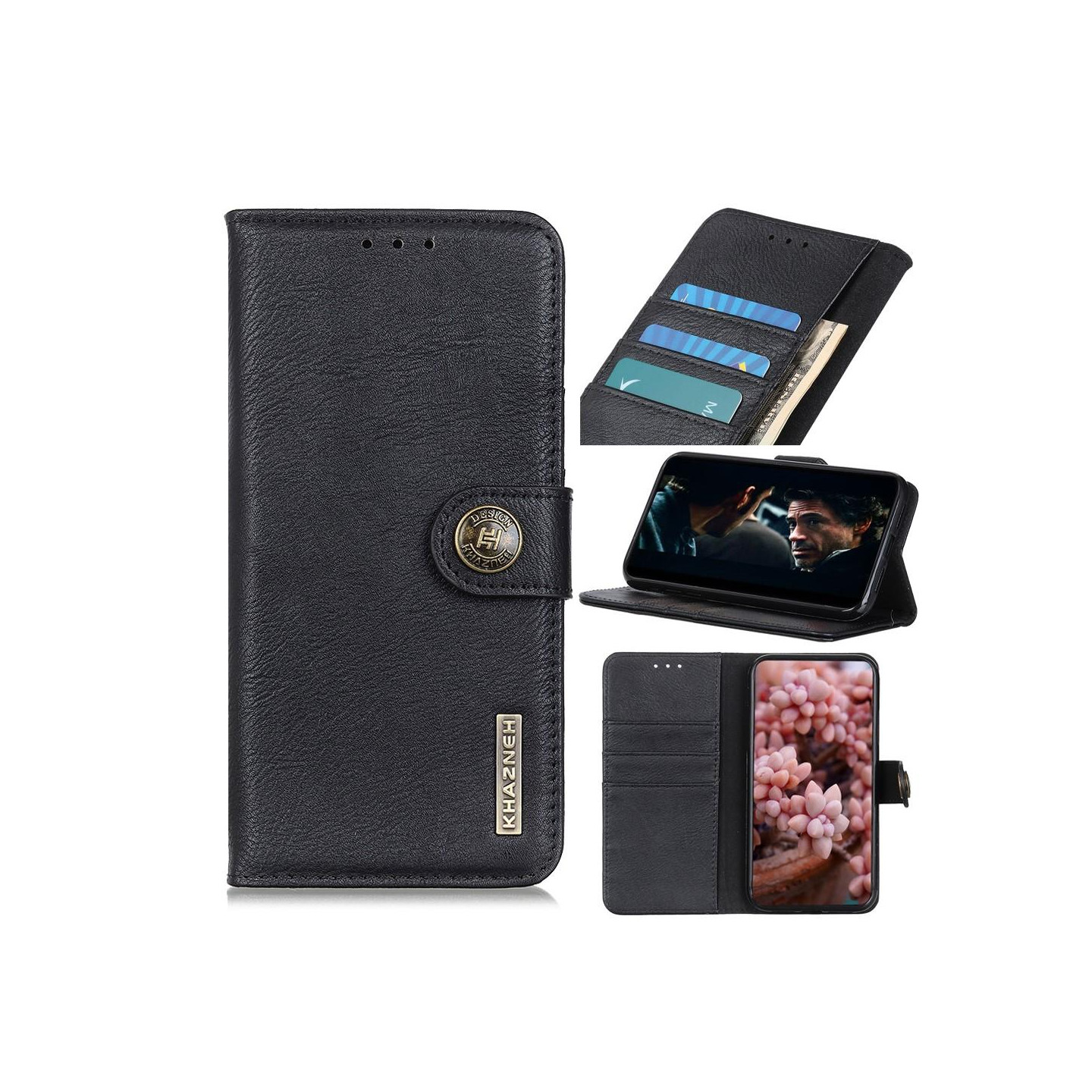 KHAZNEH Wallet Stand Case Alcatel 1SE