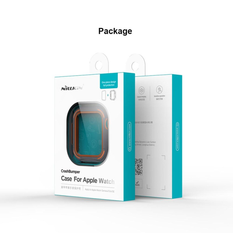 NILLKIN Apple Watch Series 4/5/6/SE 44 mm beskyttelse med fuld dækning