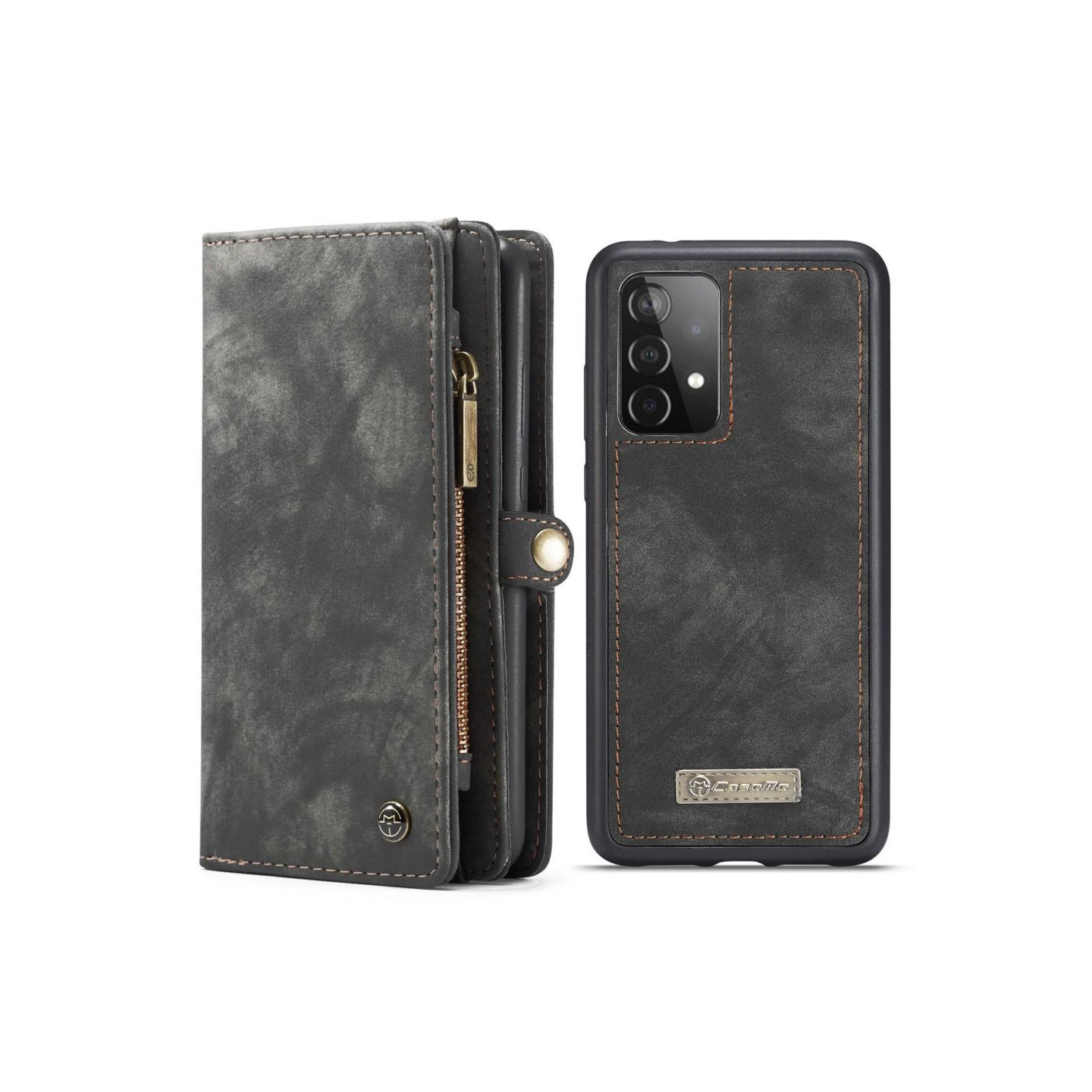 Samsung Galaxy A52 CASEME Detachable 2 - in - 1 case - Grey