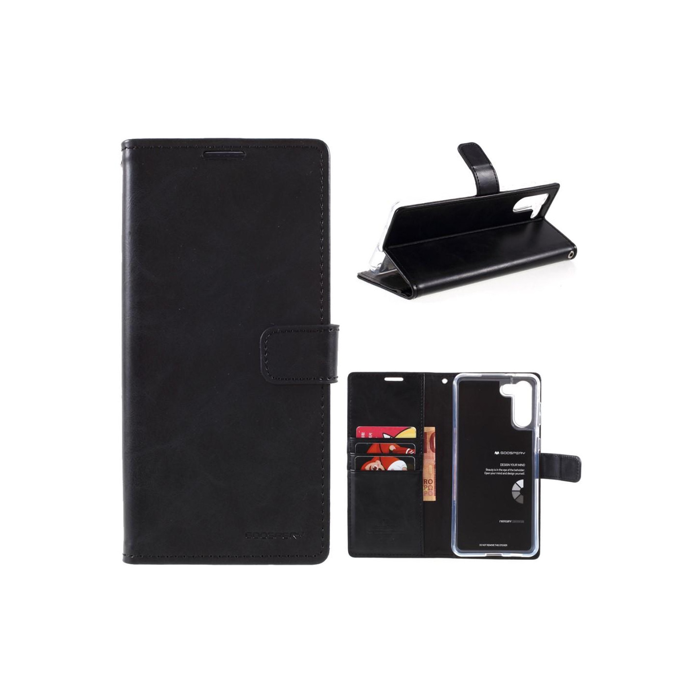 MERCURY GOOSPERY Blue Moon Case Samsung Galaxy S21 Plus - Black