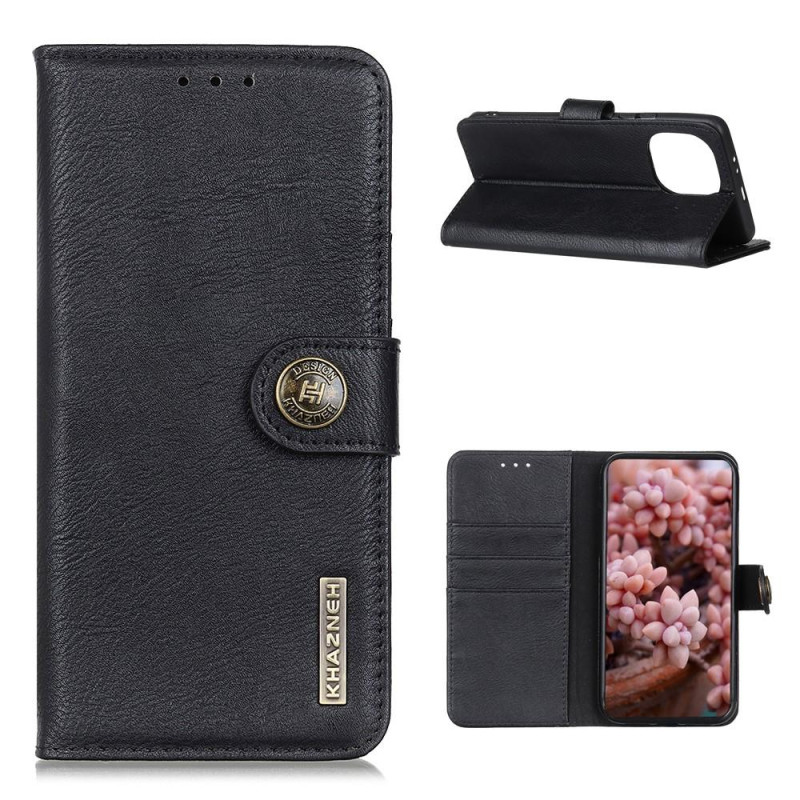 KHAZNEH Wallet Stand Case for Xiaomi Mi 11 - Black
