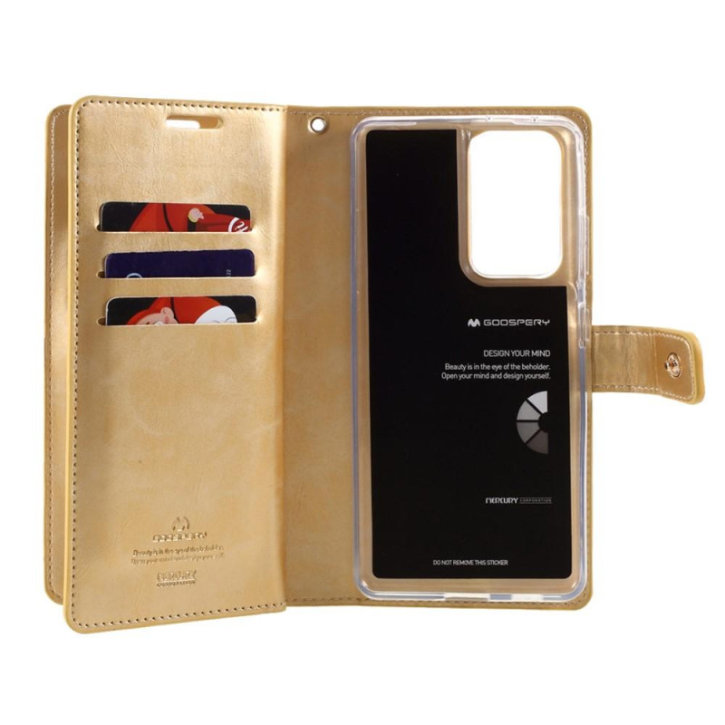 MERCURY GOOSPERY Mansoor Wallet Diary PU - nahkakotelo Samsung Galaxy S21 Ultra