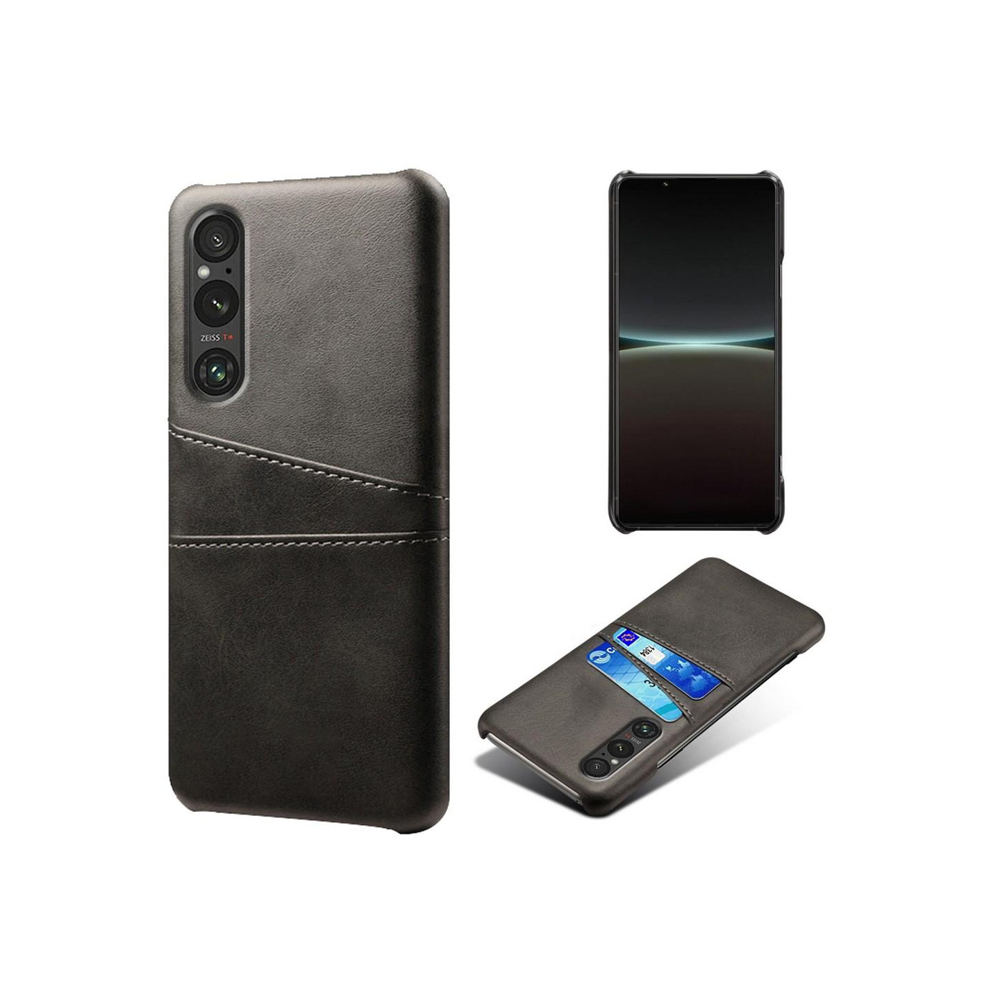 KSQ Taske med kortplads til Sony Xperia 1 V 5G