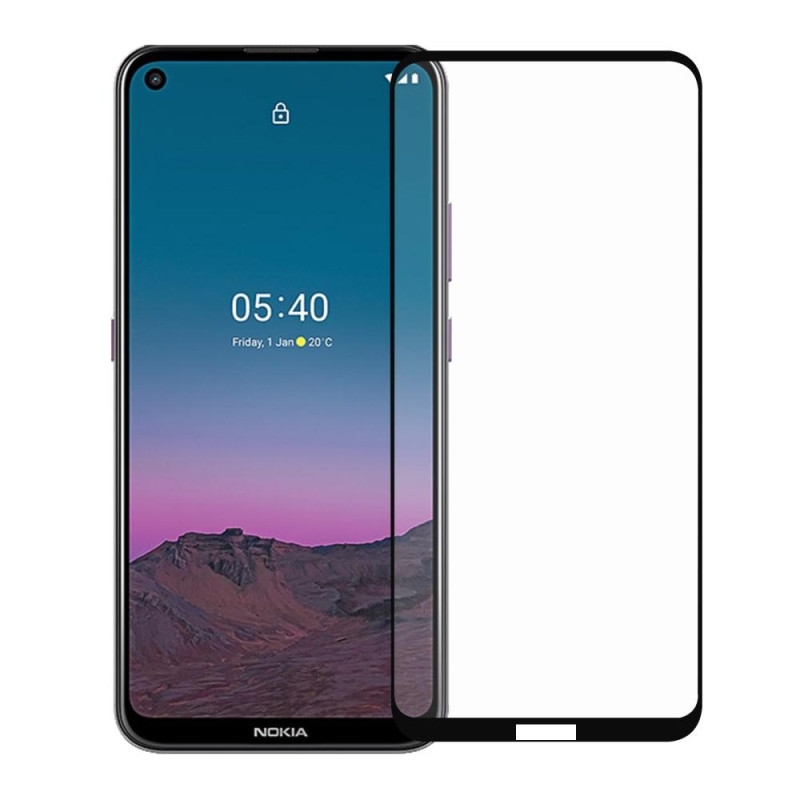 Nokia 5.4 hærdet glass fulllim