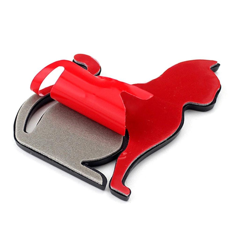 Cat Sticker Car Decal Adhesive Decoration Bumper Decor - Black