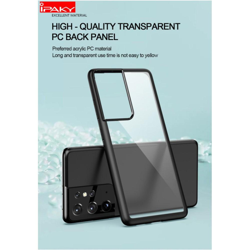 IPAKY Anti - drop Hybrid Shell Taske til Samsung Galaxy S21