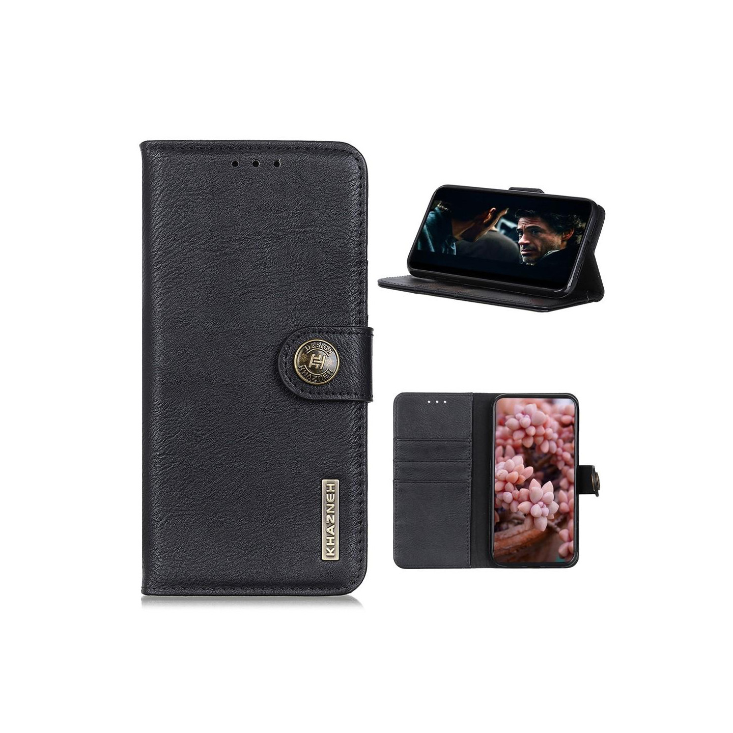 KHAZNEH Wallet Stand Suojakuori Alcatel 3X (2020)