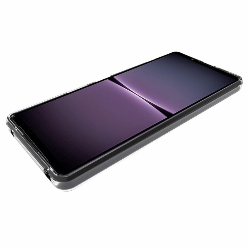 Sony Xperia 1 V Clear Soft TPU Case with Non - slip Inner - Transparent