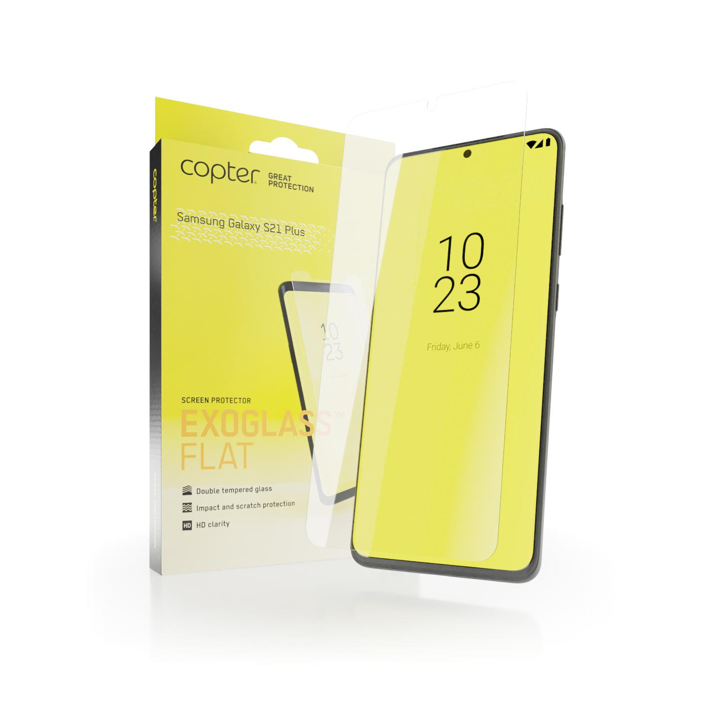 Copter Exoglass til Samsung Galaxy S21+ (Plus)