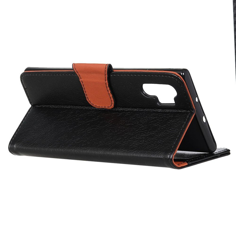 Textured Split Leather Wallet Case Samsung Galaxy A32 5G
