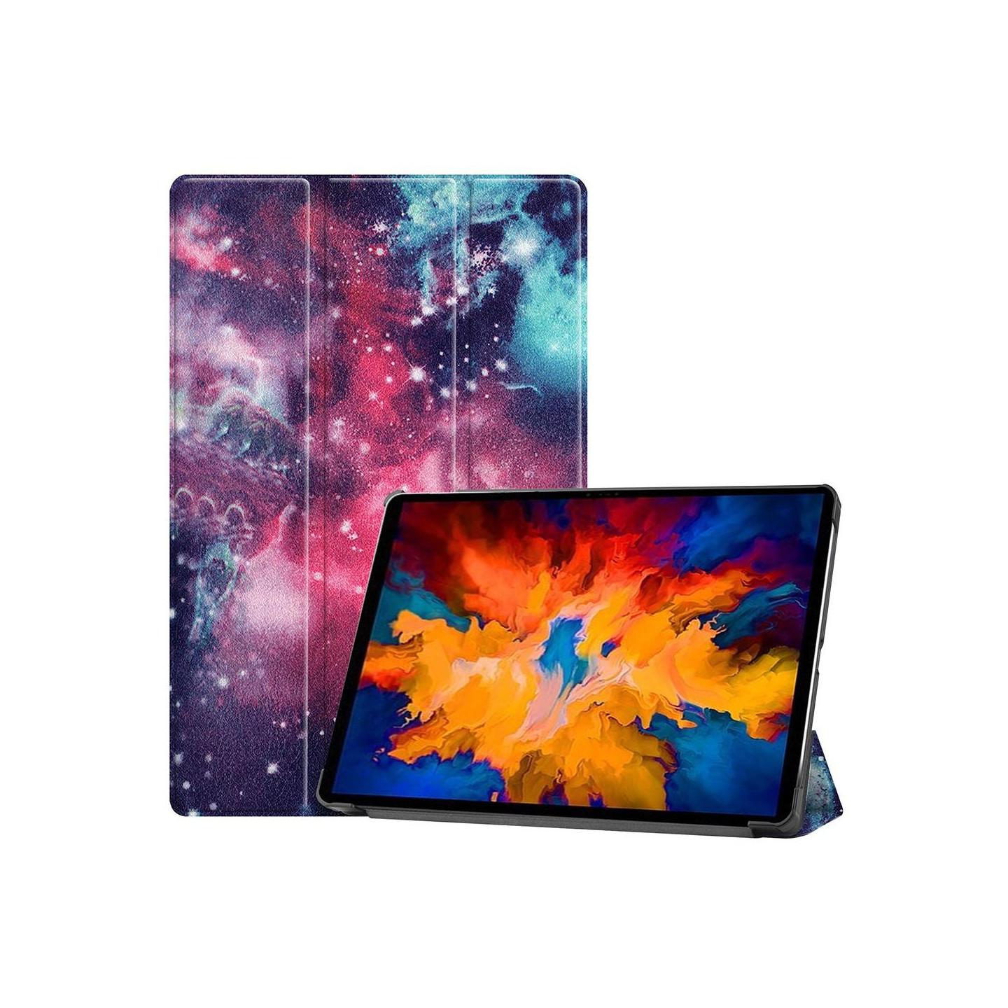 Trippeldeksel til Lenovo Tab P11 Pro TB - J706F - Stjernehimmel
