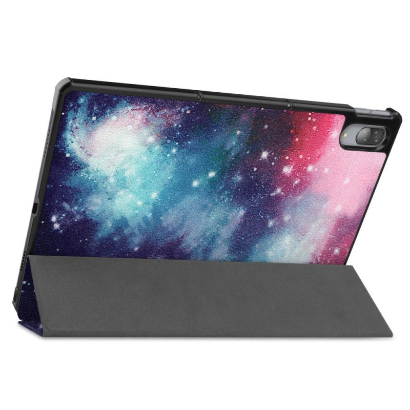 Tri - fold Stand Cover for Lenovo Tab P11 Pro TB - J706F - Starry Sky