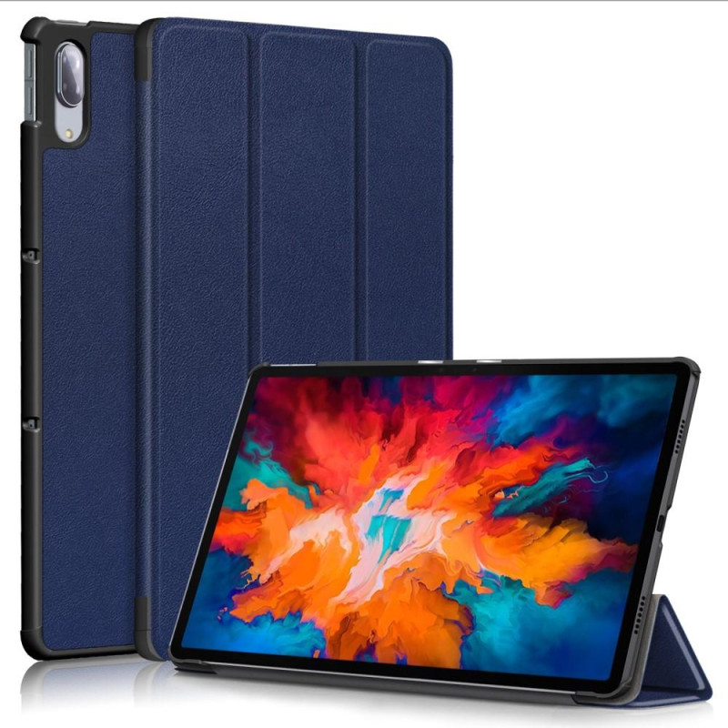 Tri - fold Veske til Lenovo Tab P11 Pro TB - J706F - Blå