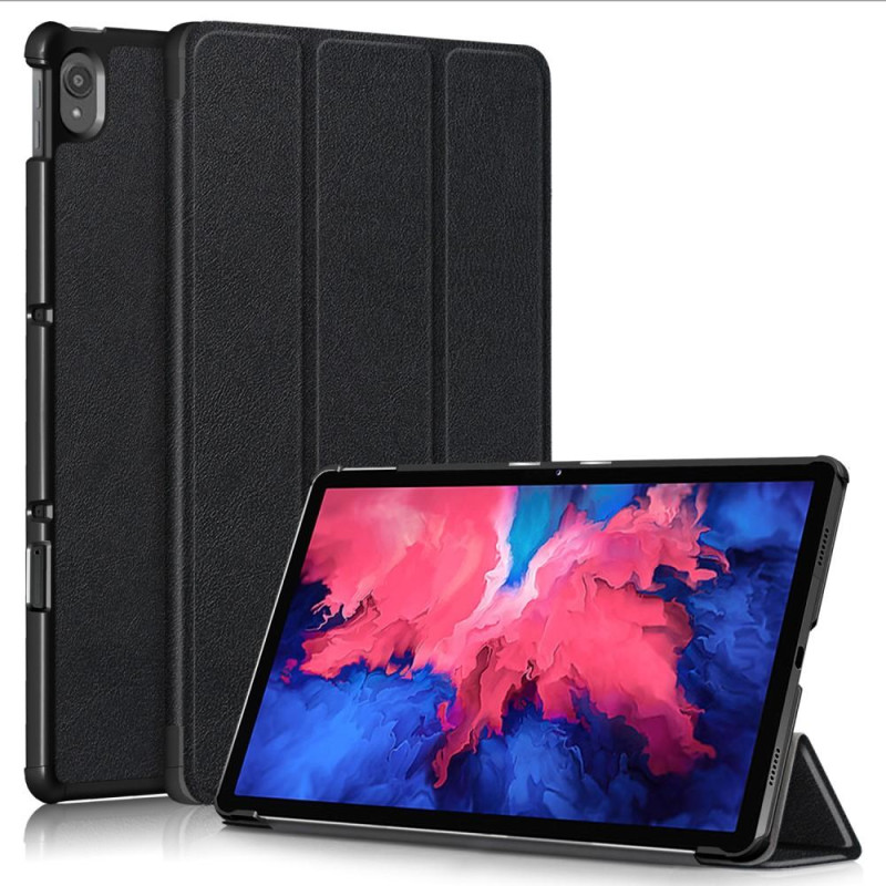 Tri - fold Stand Cover for Lenovo Tab P11 - Black