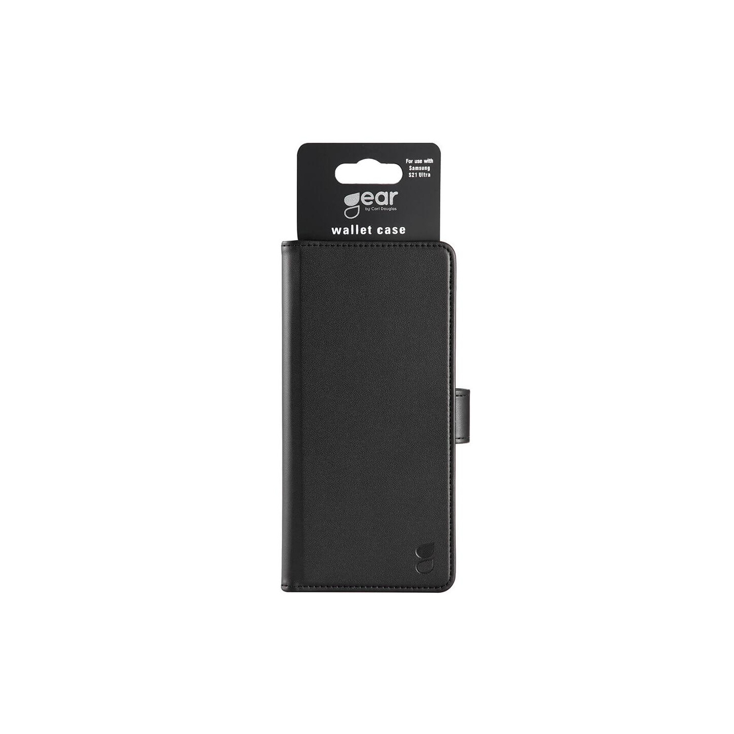 GEAR Lommebok - cover Sort Samsung Galaxy S21 Ultra