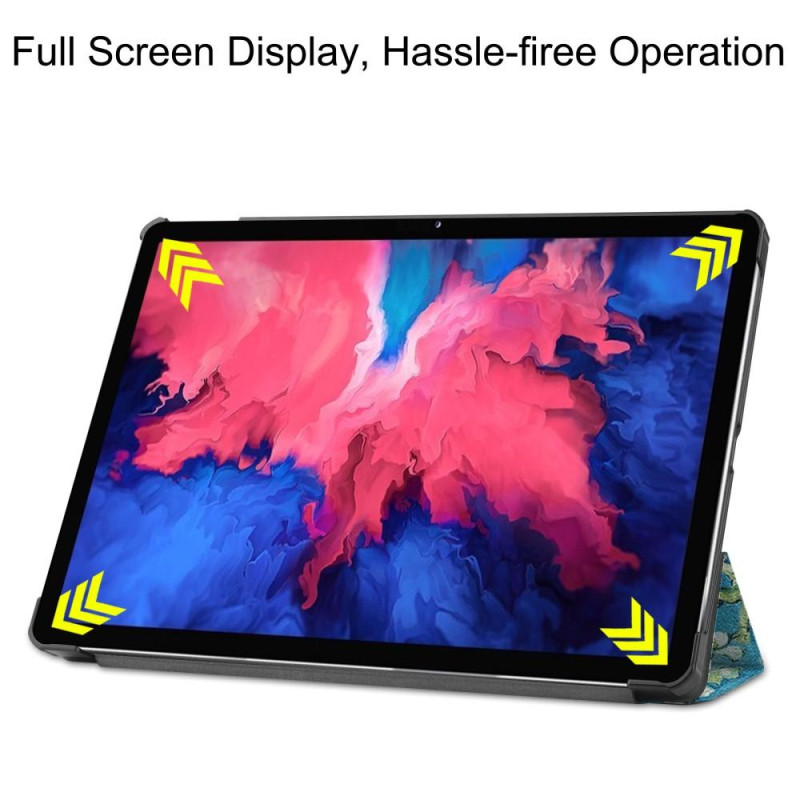 Tri - fold Stand Kansi - Lenovo Tab P11 / P11 Plus - Wintersweet