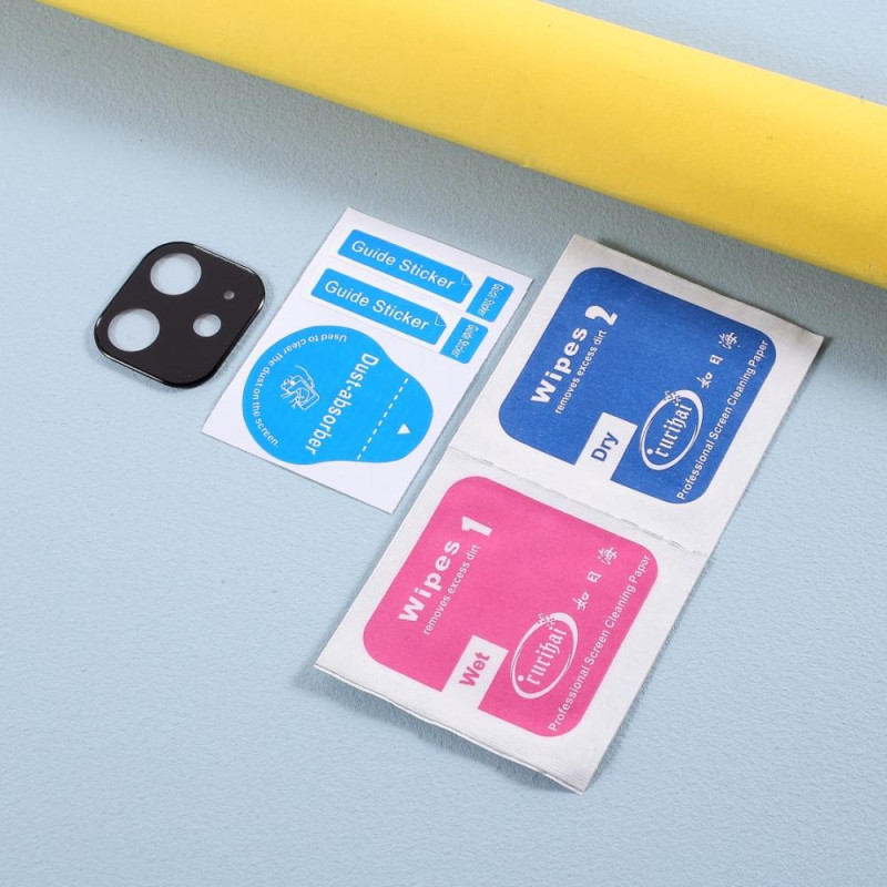 RURIHAI Fuldt dækkende hærdet glas kameralinse iPhone 12 mini