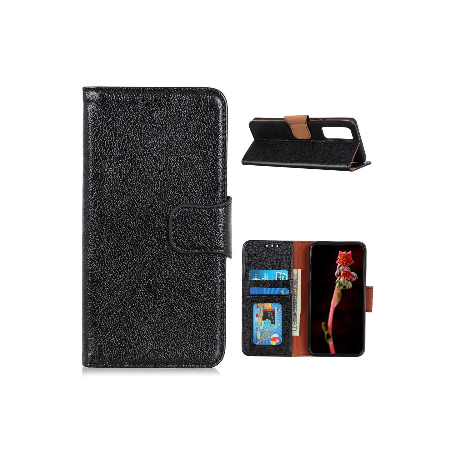 Huawei P Smart 2021 Lommebok - cover Strukturert Split