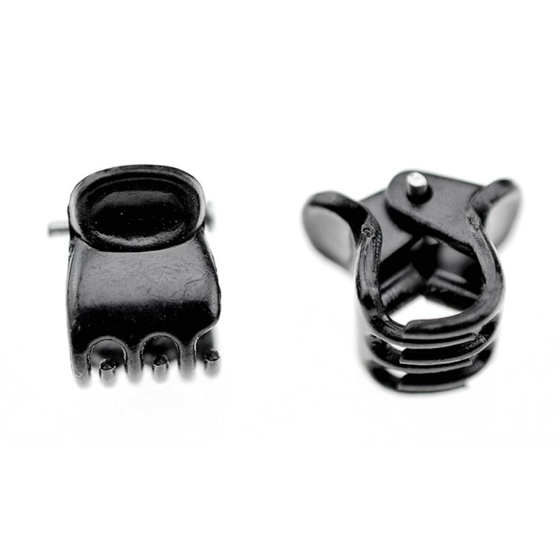 20stk Hårklemmer Små - Svart